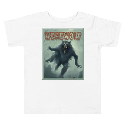 Werewolf Misty Graveyard Toddler Short Sleeve Tee