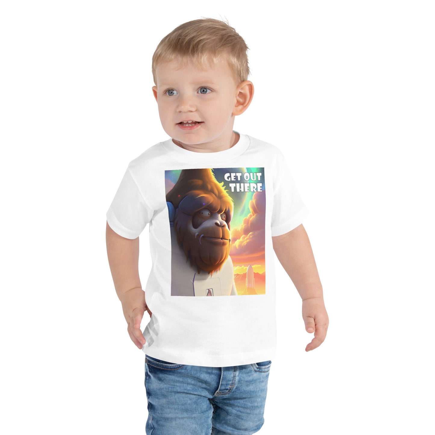 Get Out There Toddler Short Sleeve Tee