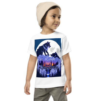 Live, Laugh, Lycanthropy Toddler Short Sleeve Tee