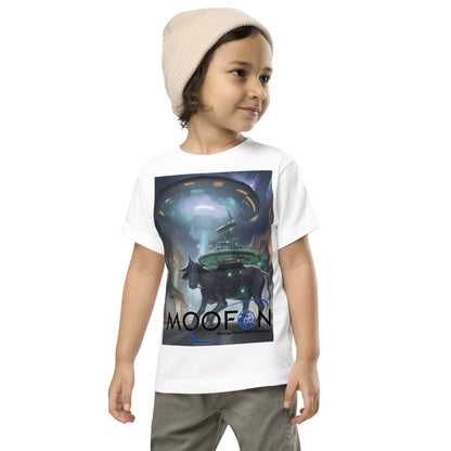 MOOFON - Mooing Flying Object Network Toddler Short Sleeve Tee