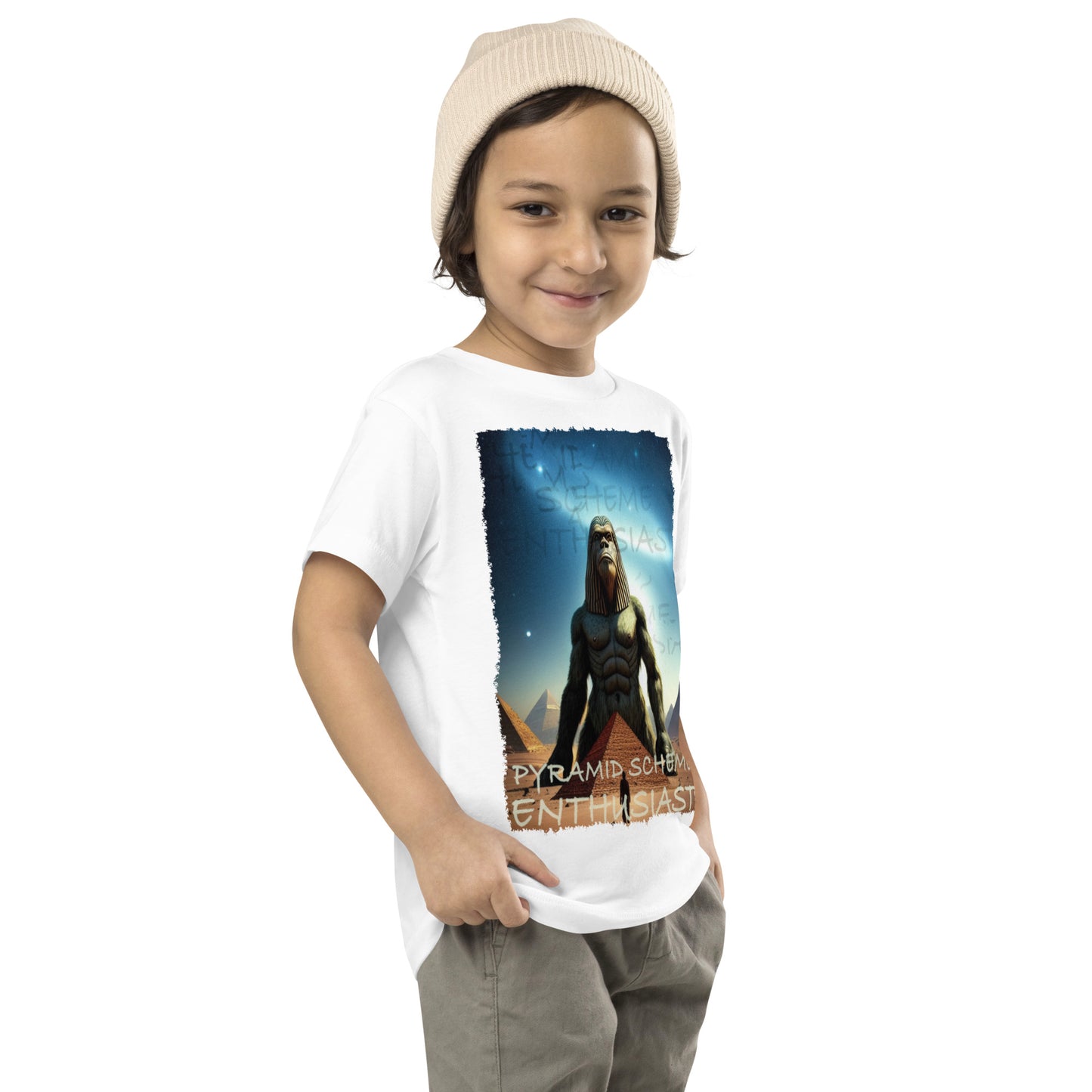 Pyramid Scheme Enthusiast Toddler Short Sleeve Tee