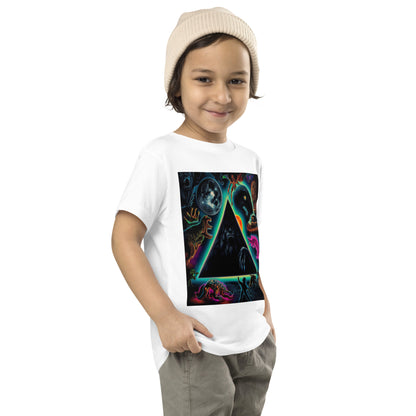 Black Gate Pyramid of Cryptids Toddler Short Sleeve Tee