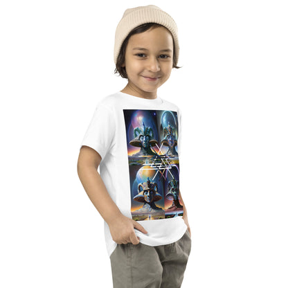 Ancient Extraterrestrial Geometry Toddler Short Sleeve Tee