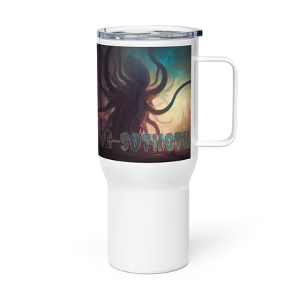 Yog-Sothoth Ancient Eldritch Horror Travel mug with a handle