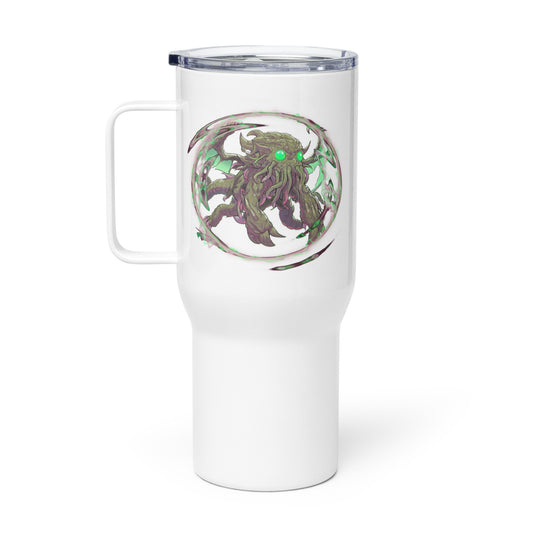 Cthulhu Portal Emergence Travel mug with a handle