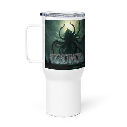 Yog-Sothoth Cosmic Eldritch Horror Travel mug with a handle