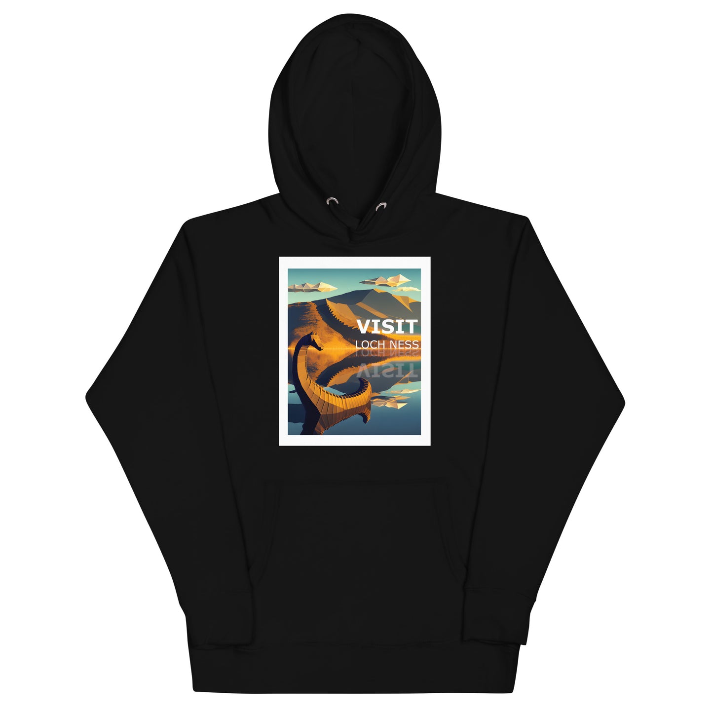 Visit Loch Ness Nessie Unisex Hoodie