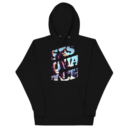 Sasquatch Snowy Anime Unisex Hoodie