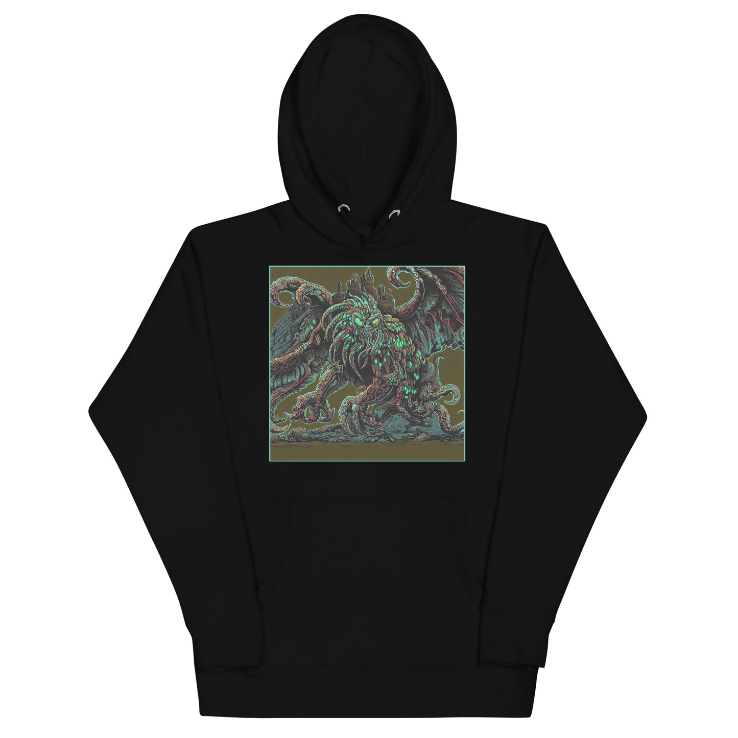 Cthulhu Castle Attack Unisex Hoodie