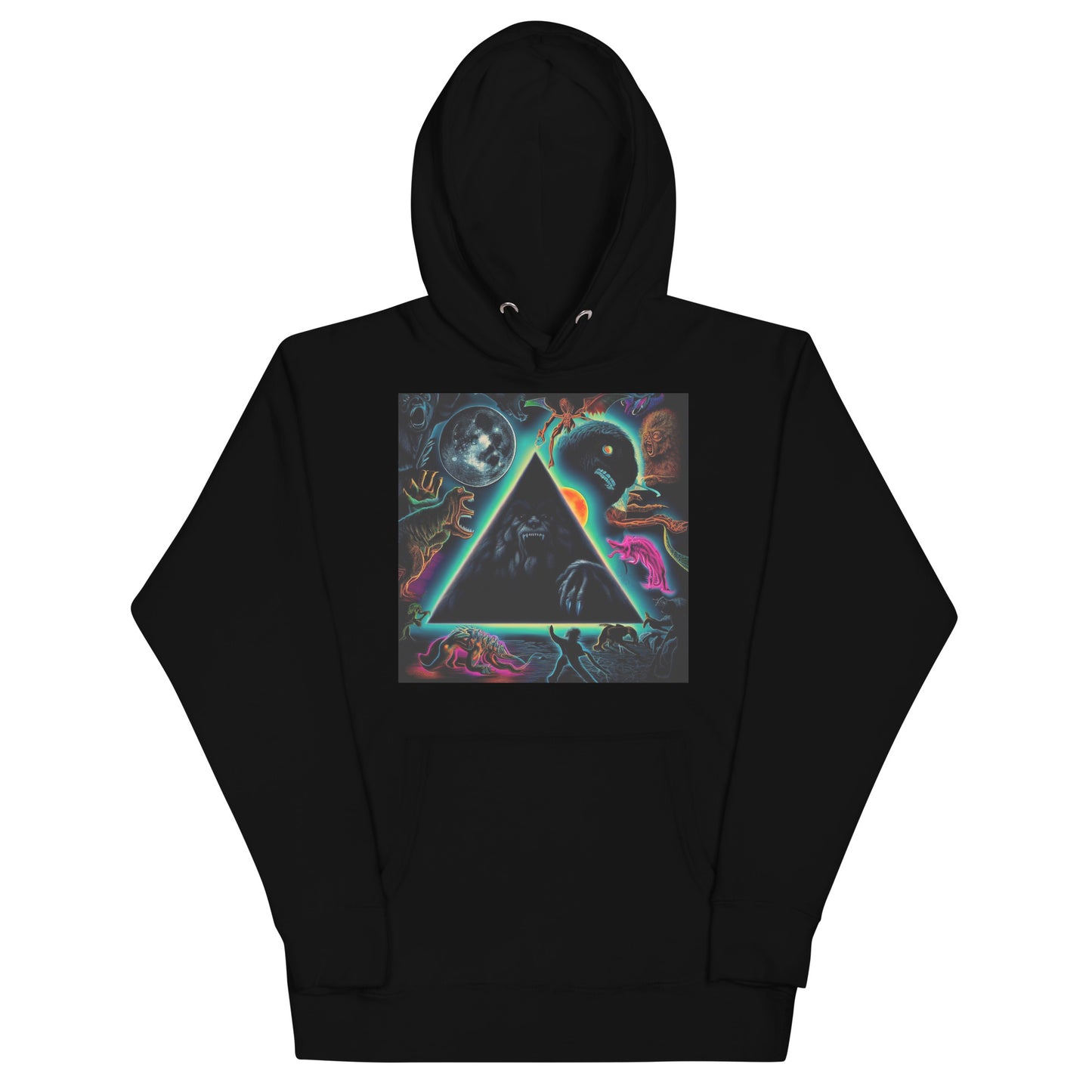 Black Gate Pyramid of Cryptids Unisex Hoodie