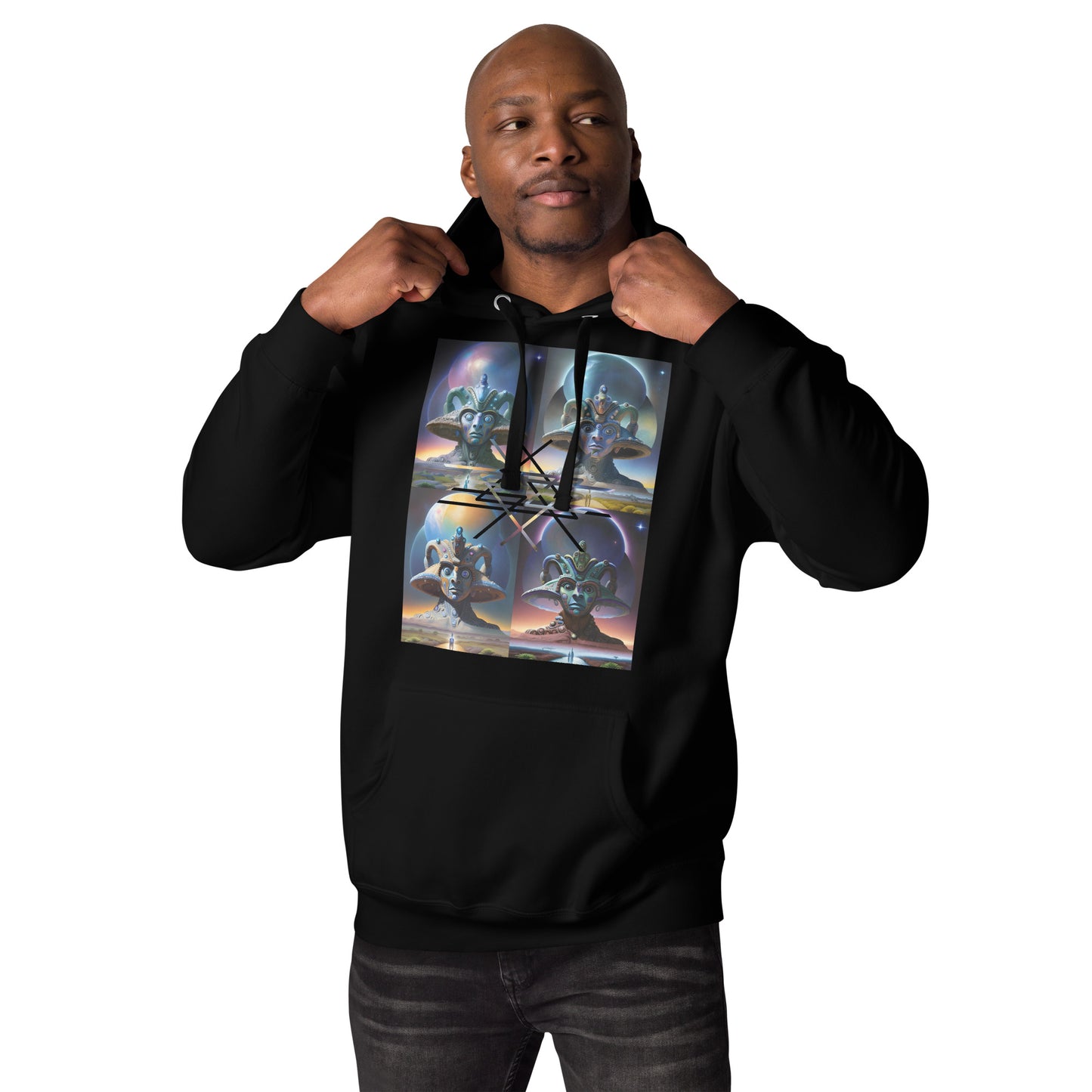 Ancient Extraterrestrial Geometry Unisex Hoodie