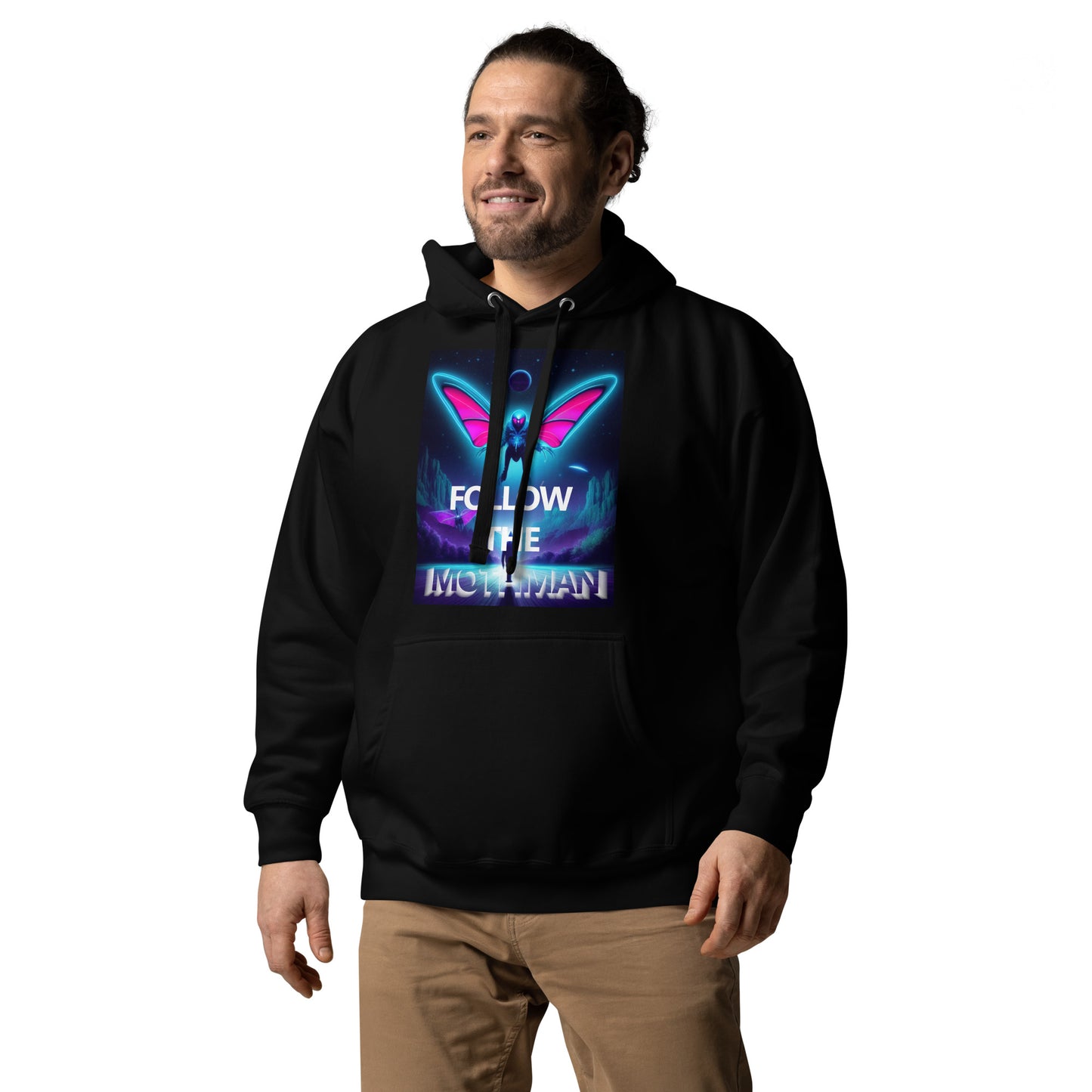 Follow The Mothman Unisex Hoodie