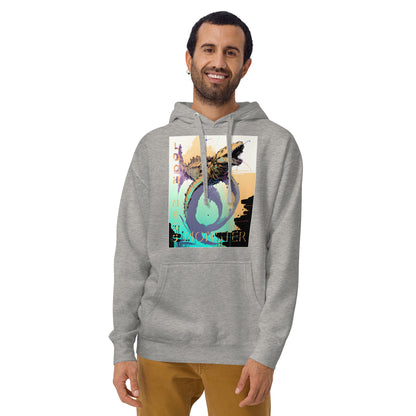 Loch Ness Monster Inkpunk Unisex Hoodie