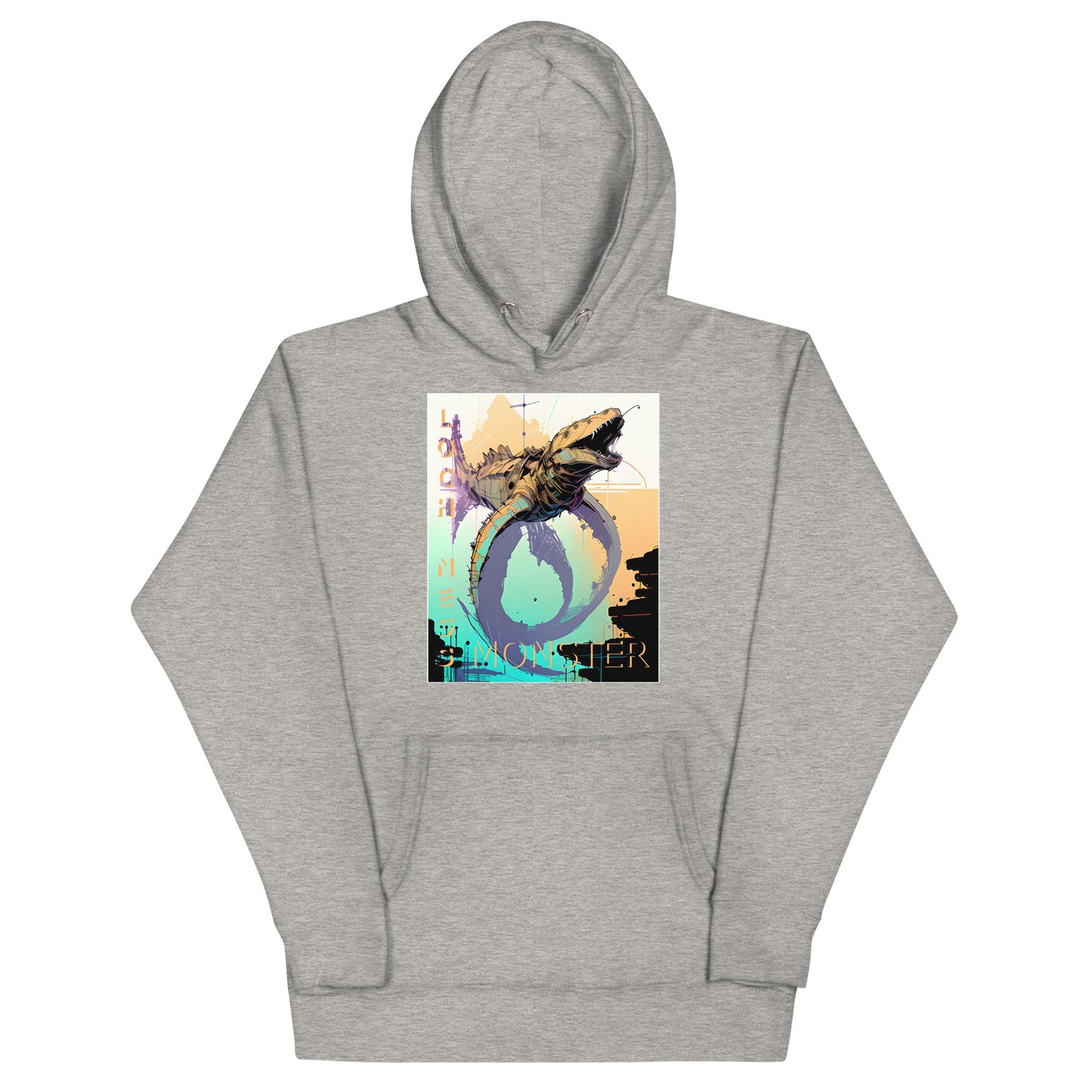 Loch Ness Monster Inkpunk Unisex Hoodie