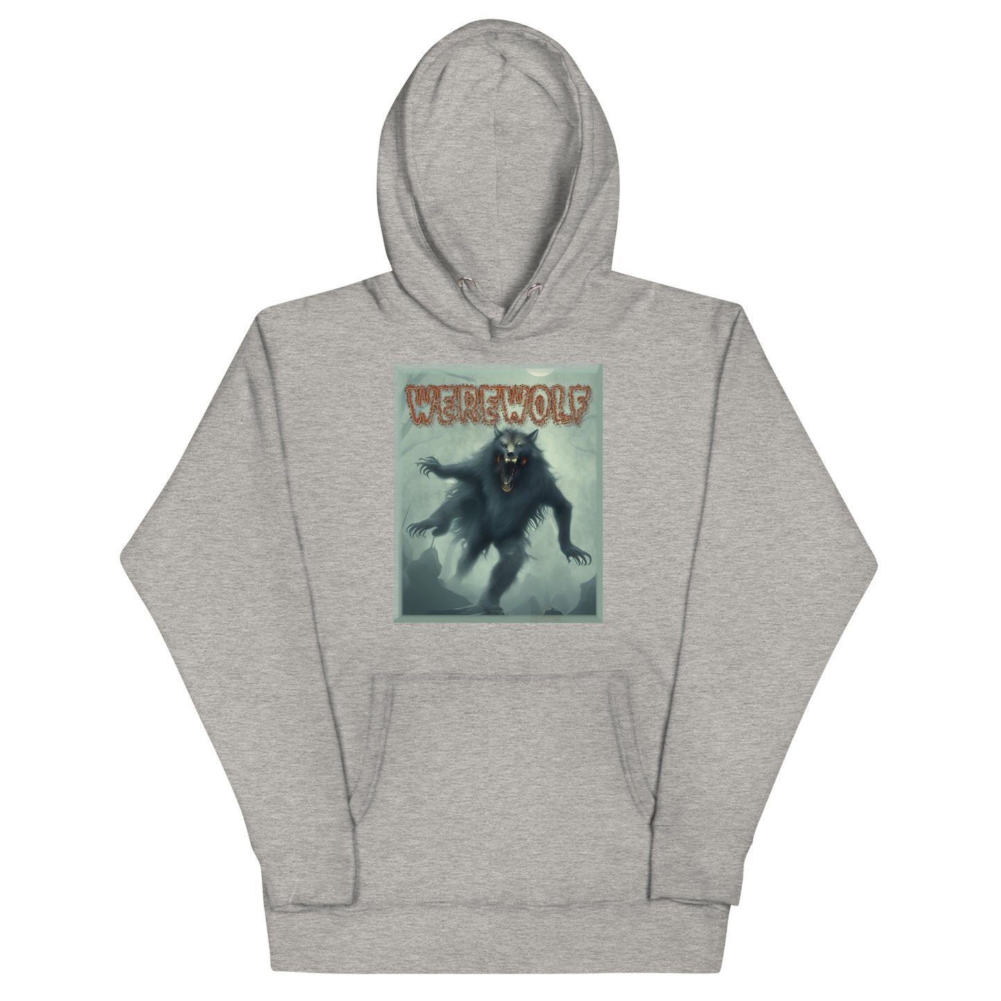 Werewolf Misty Graveyard Unisex Hoodie