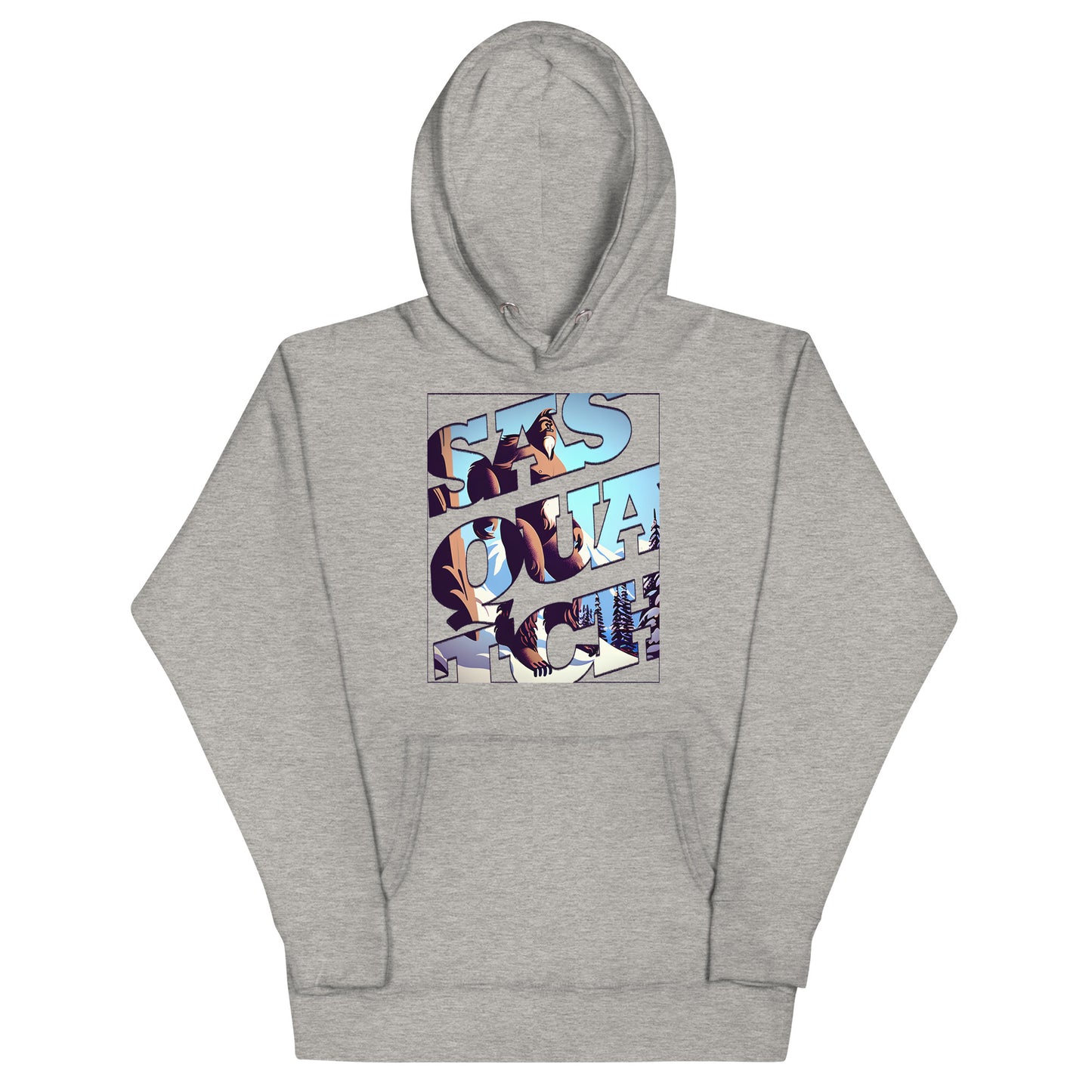 Sasquatch Snowy Anime Unisex Hoodie