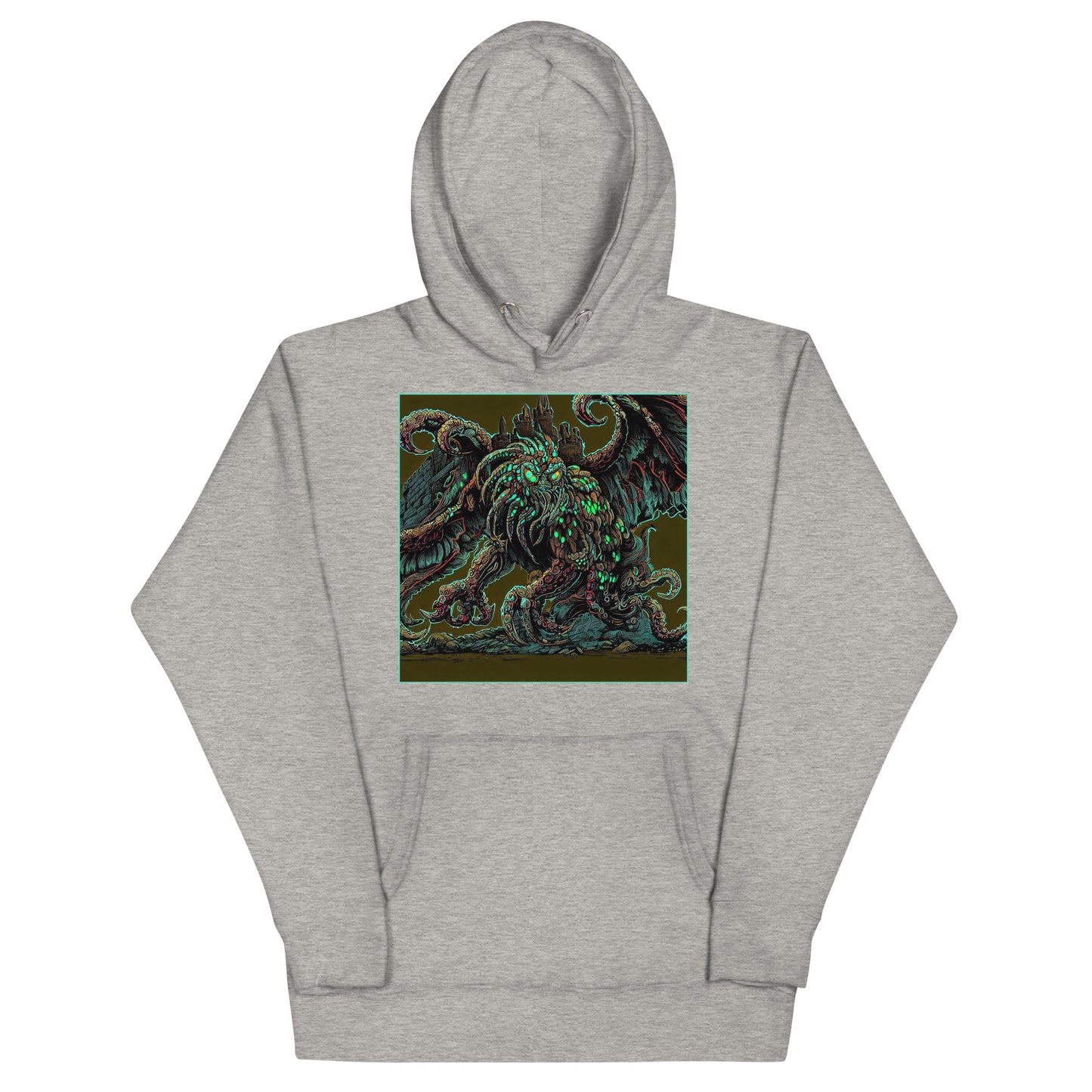 Cthulhu Castle Attack Unisex Hoodie