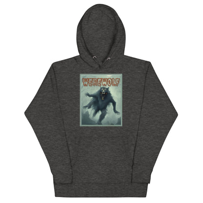 Werewolf Misty Graveyard Unisex Hoodie