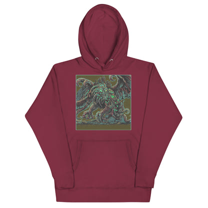 Cthulhu Castle Attack Unisex Hoodie