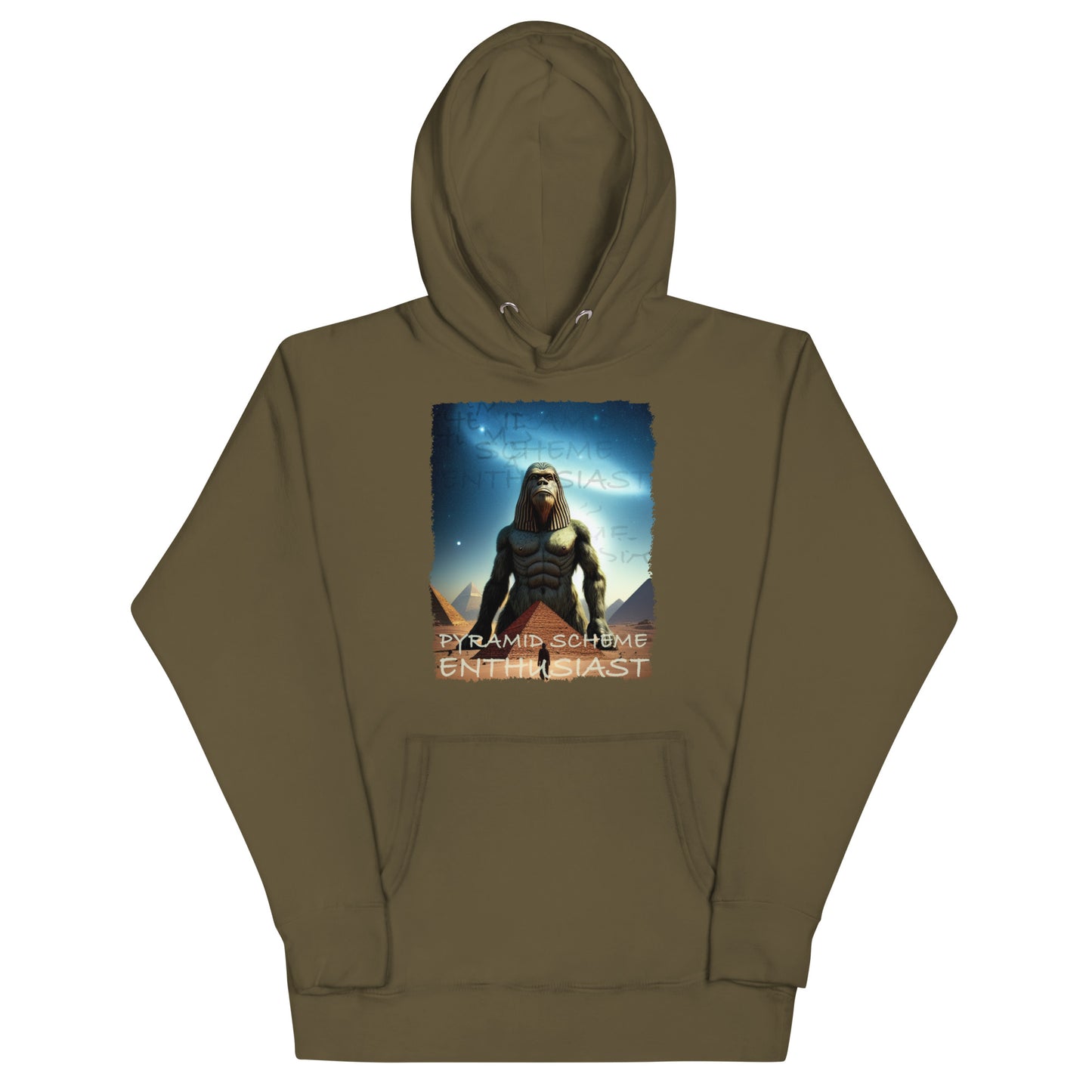 Pyramid Scheme Enthusiast Sasquatch Unisex Hoodie