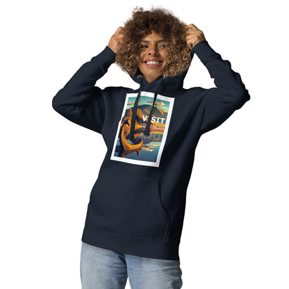 Visit Loch Ness Nessie Unisex Hoodie