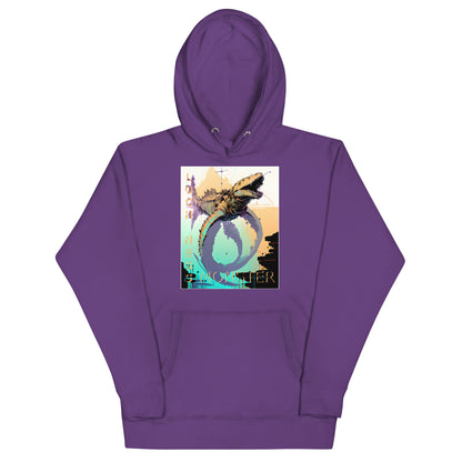 Loch Ness Monster Inkpunk Unisex Hoodie