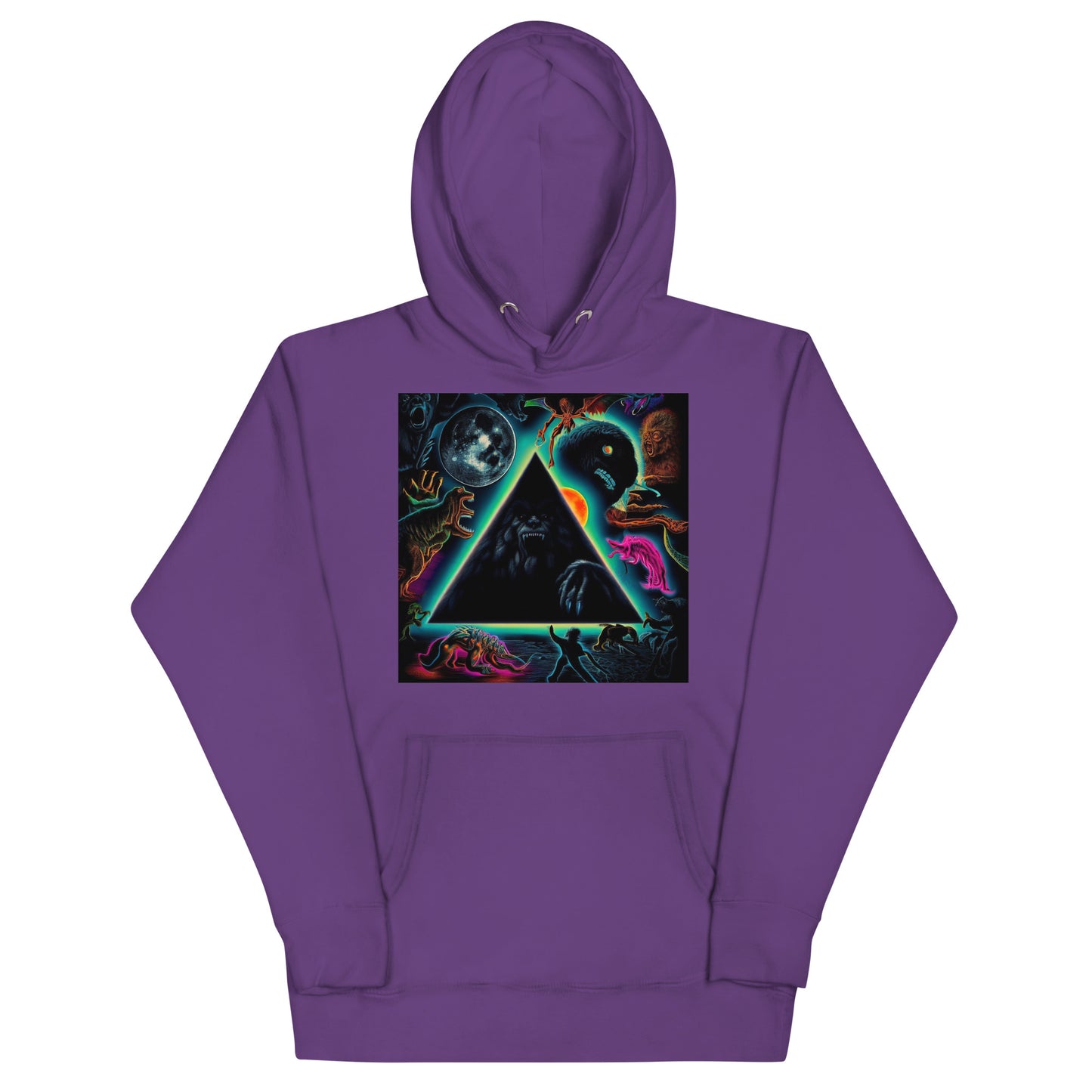 Black Gate Pyramid of Cryptids Unisex Hoodie