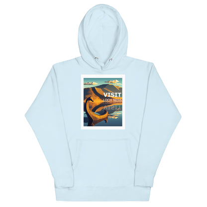 Visit Loch Ness Nessie Unisex Hoodie