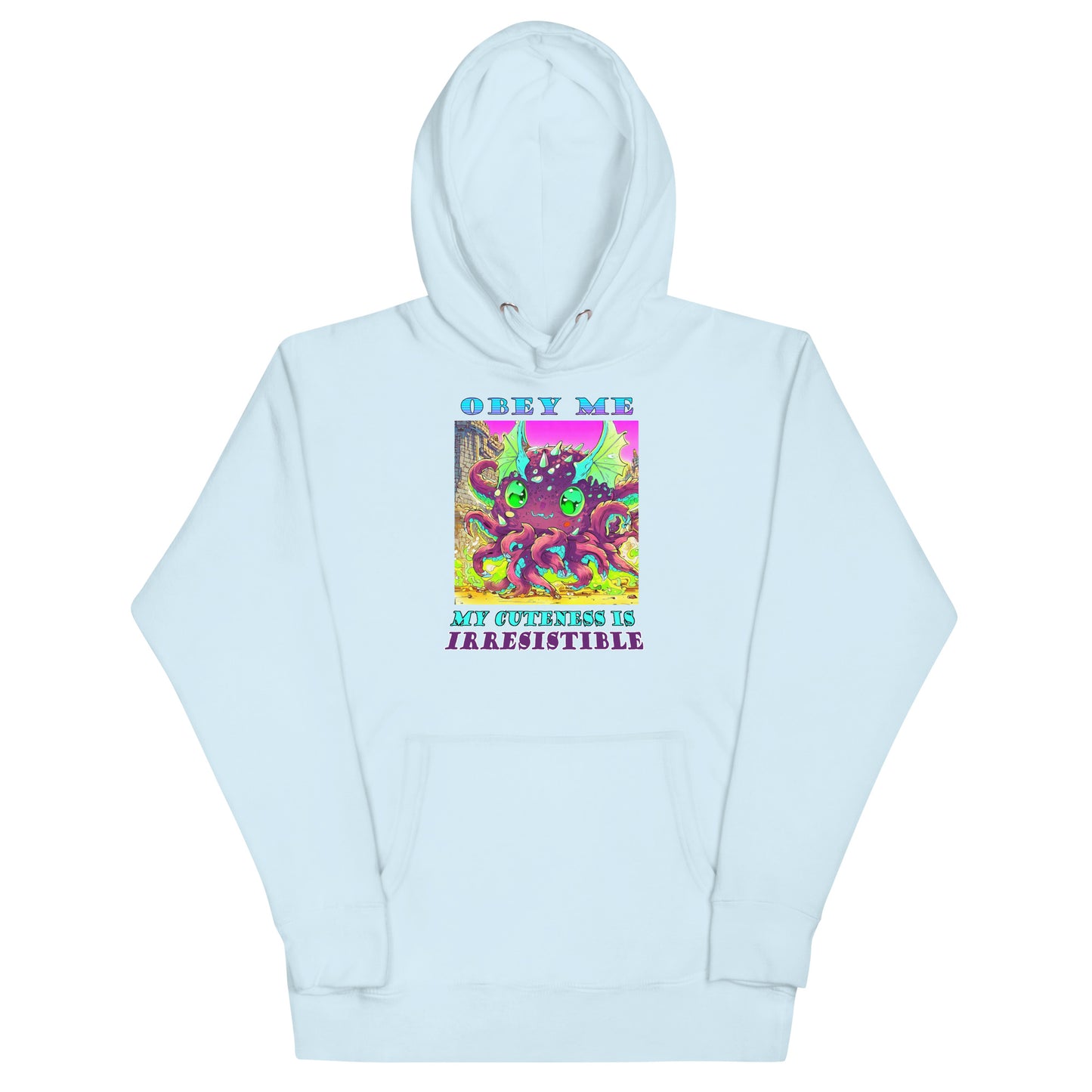 Obey Me, My Cuteness is Irresistible Unisex Hoodie