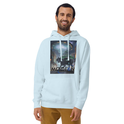 MOOFON - Mooing Flying Object Network Unisex Hoodie