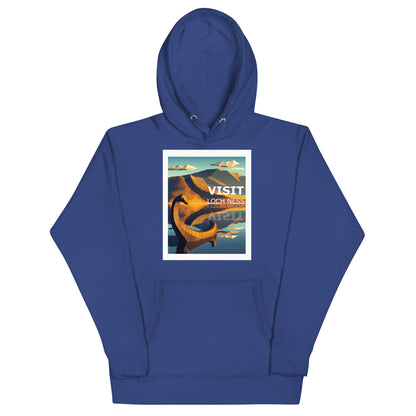 Visit Loch Ness Nessie Unisex Hoodie