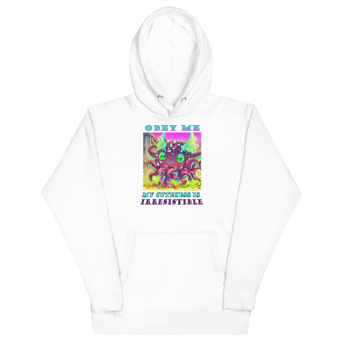 Obey Me, My Cuteness is Irresistible Unisex Hoodie