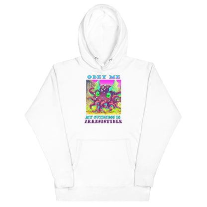 Obey Me, My Cuteness is Irresistible Unisex Hoodie