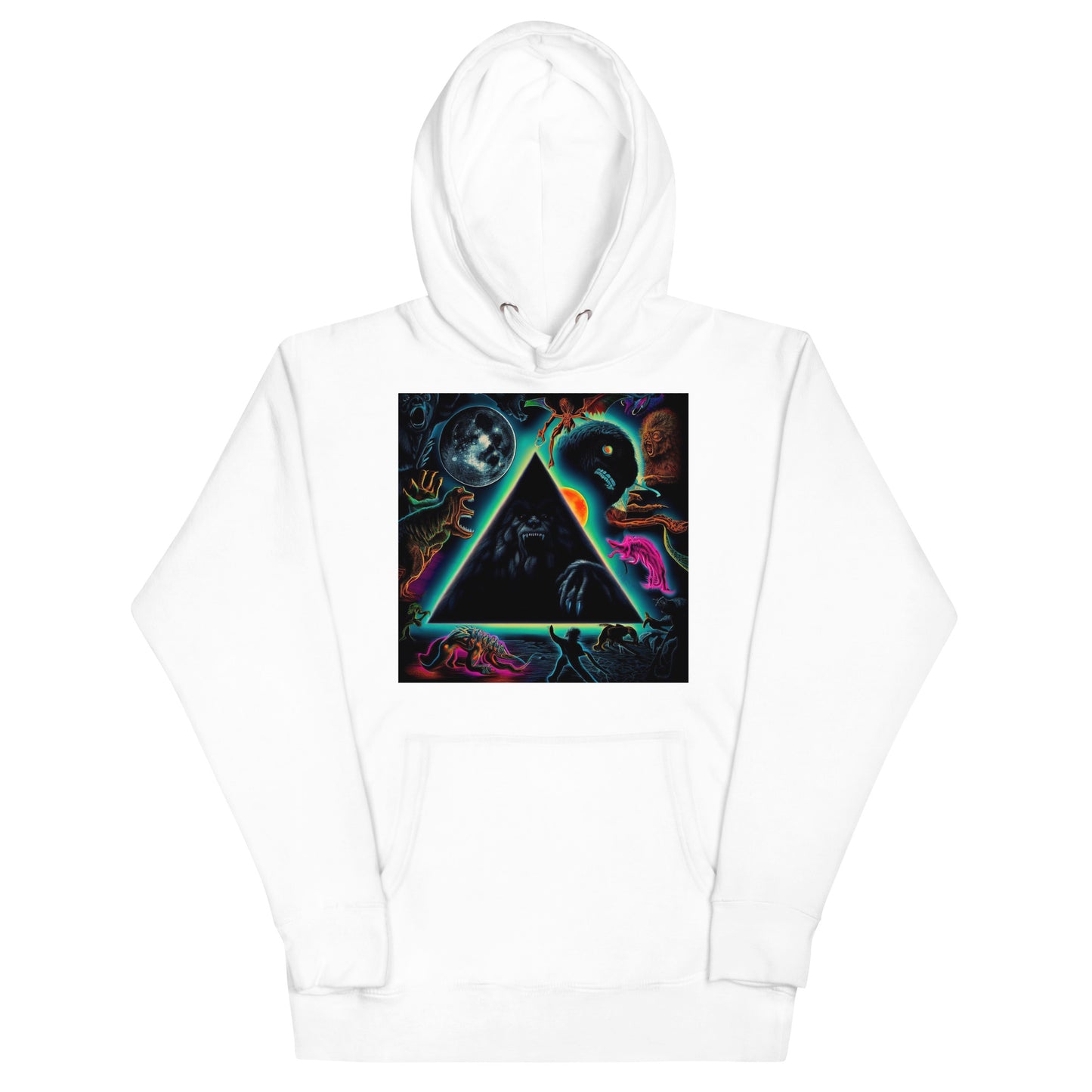 Black Gate Pyramid of Cryptids Unisex Hoodie