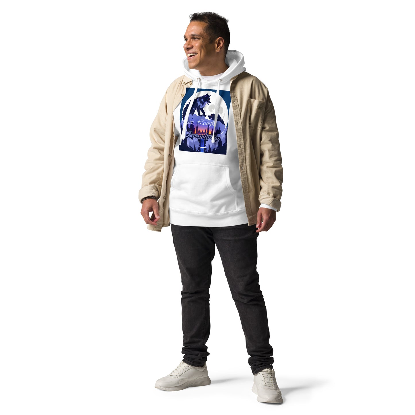 Live, Laugh, Lycanthropy Unisex Hoodie