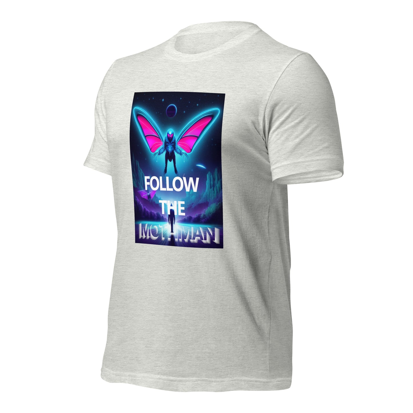 Follow The Mothman Unisex t-shirt