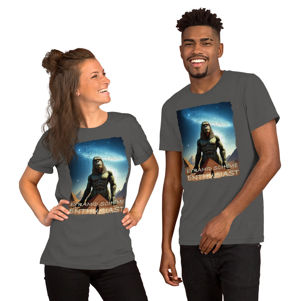 Pyramid Scheme Enthusiast Sasquatch Unisex t-shirt