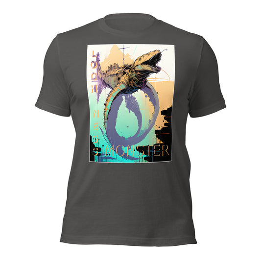 Loch Ness Monster Inkpunk Unisex t-shirt