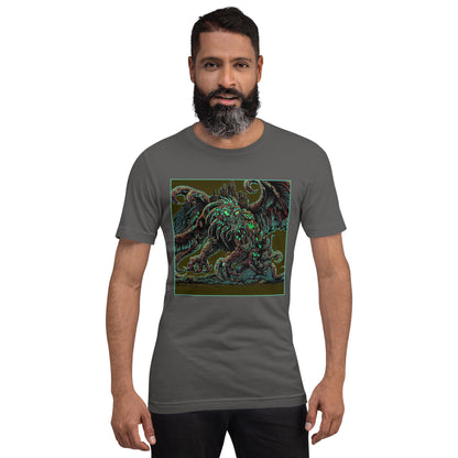 Cthulhu Castle Attack Unisex t-shirt