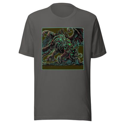 Cthulhu Castle Attack Unisex t-shirt