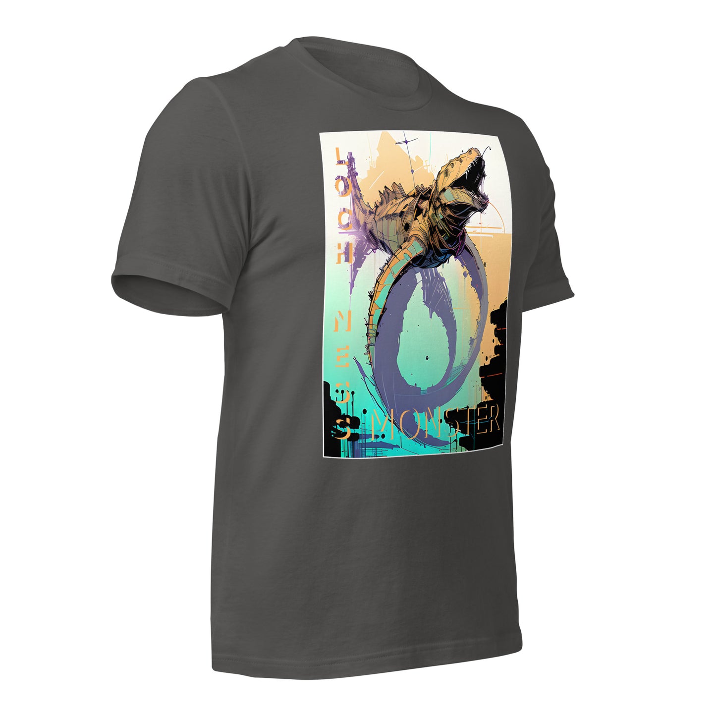 Loch Ness Monster Inkpunk Unisex t-shirt