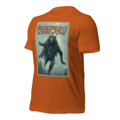 Werewolf Misty Graveyard Unisex t-shirt