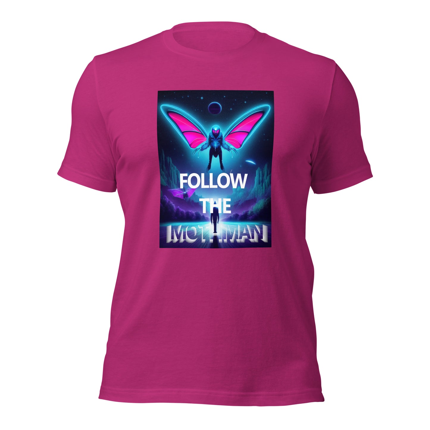 Follow The Mothman Unisex t-shirt