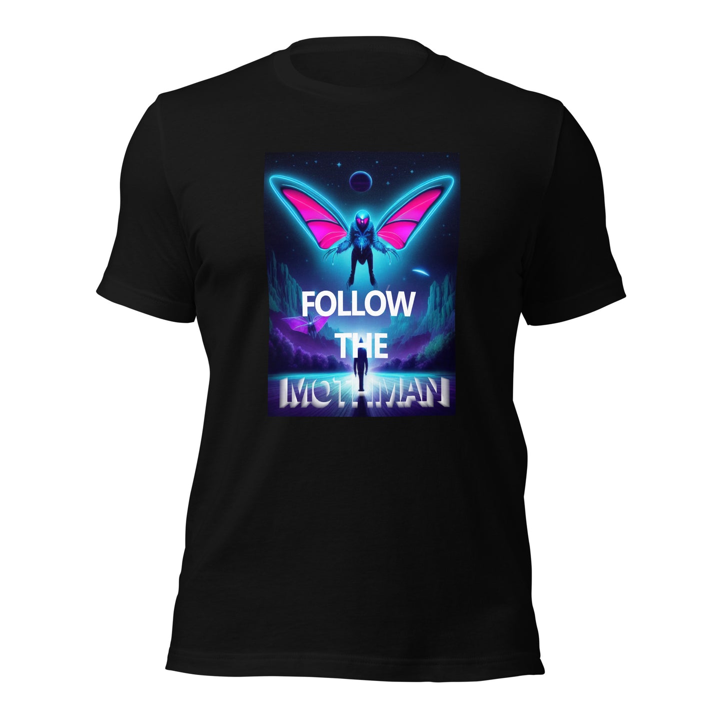 Follow The Mothman Unisex t-shirt