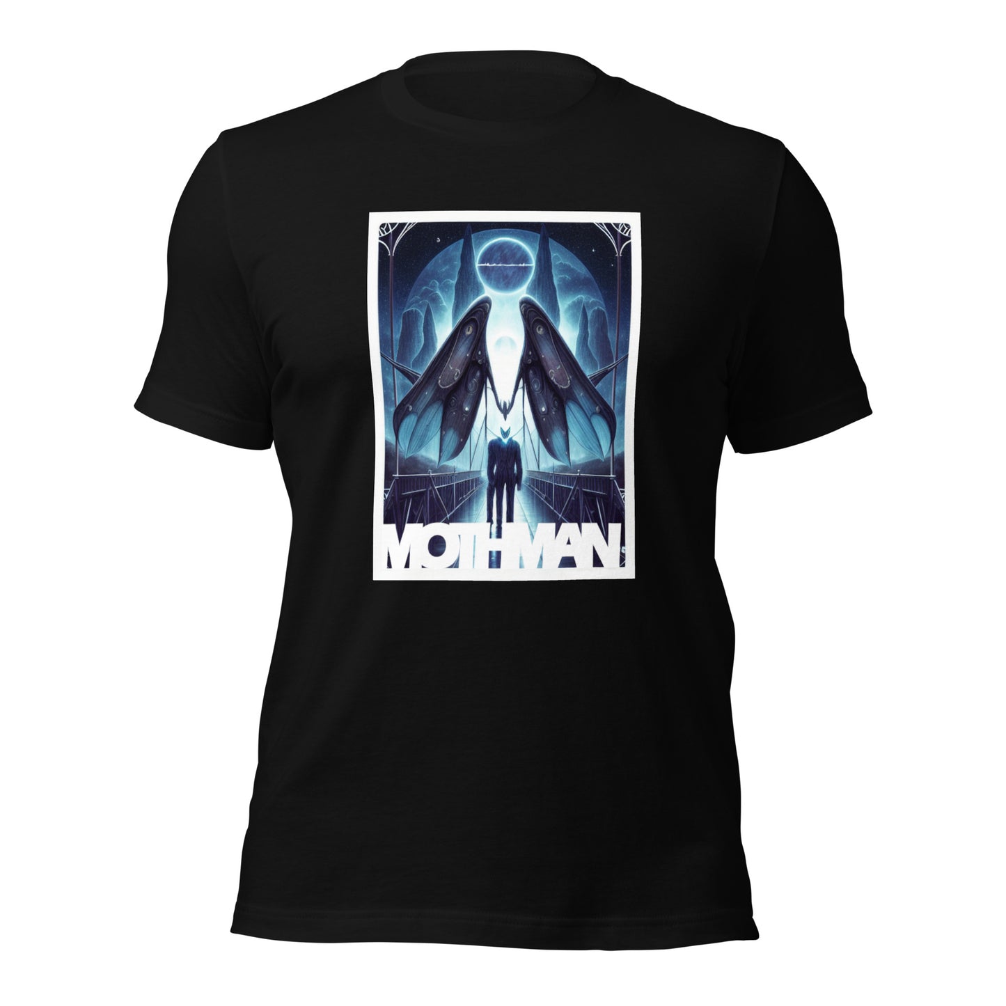 Mothman Bridge Eclipse Unisex t-shirt