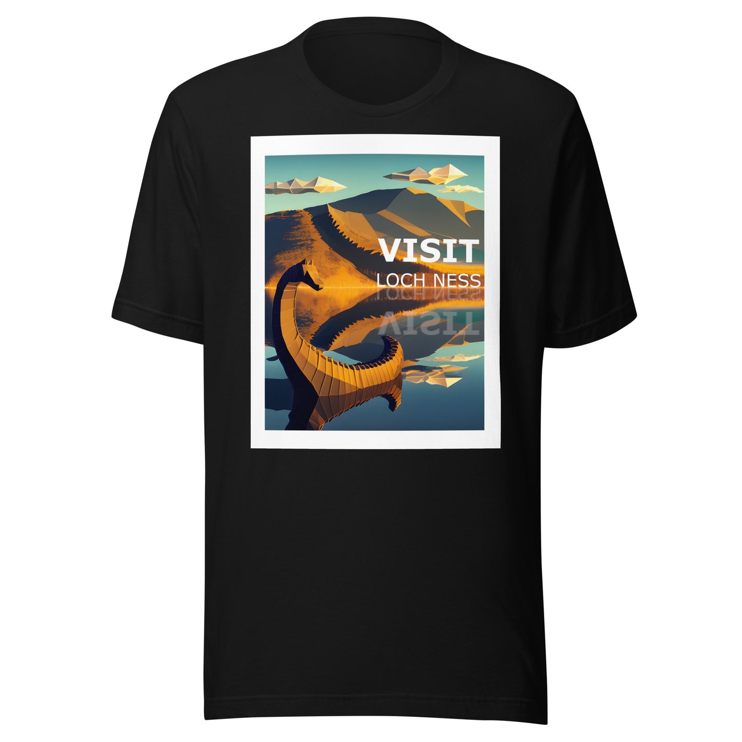 Visit Loch Ness Nessie Unisex t-shirt