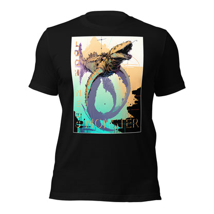 Loch Ness Monster Inkpunk Unisex t-shirt