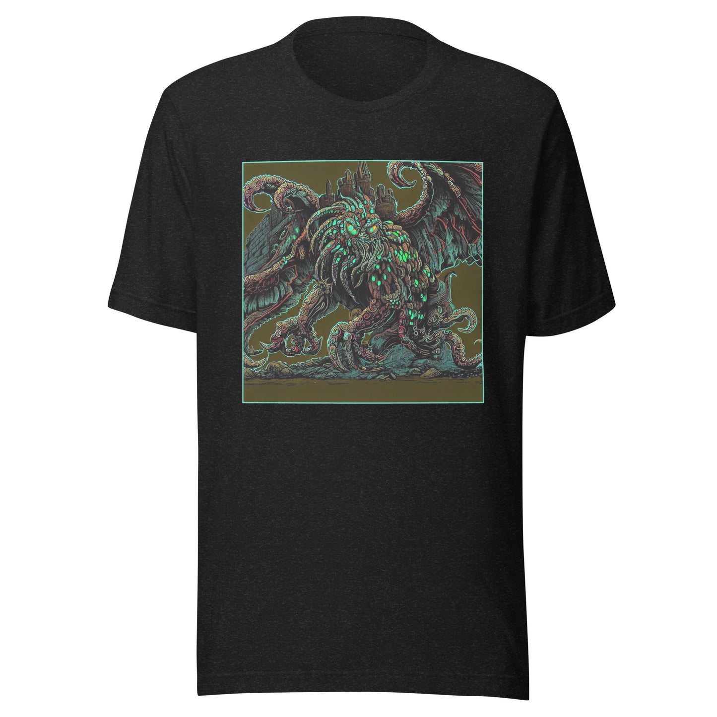 Cthulhu Castle Attack Unisex t-shirt