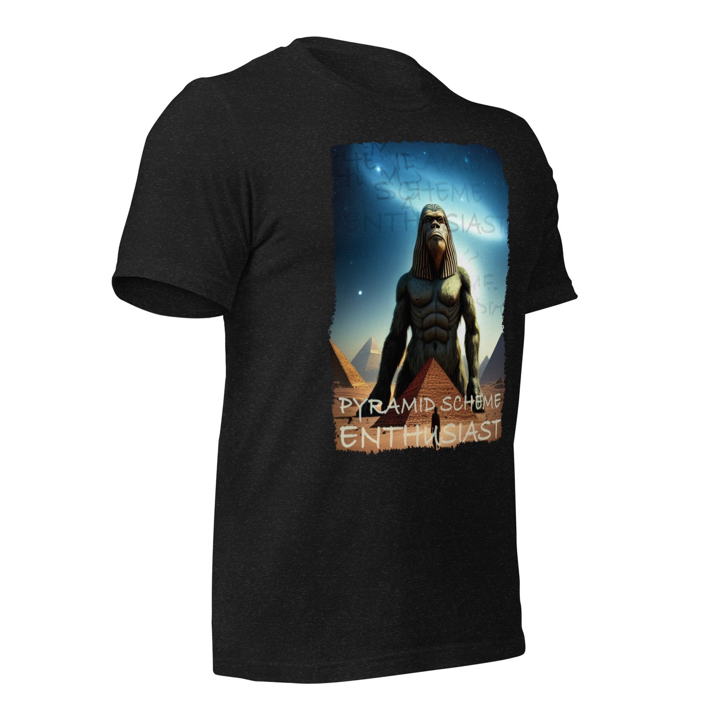 Pyramid Scheme Enthusiast Sasquatch Unisex t-shirt