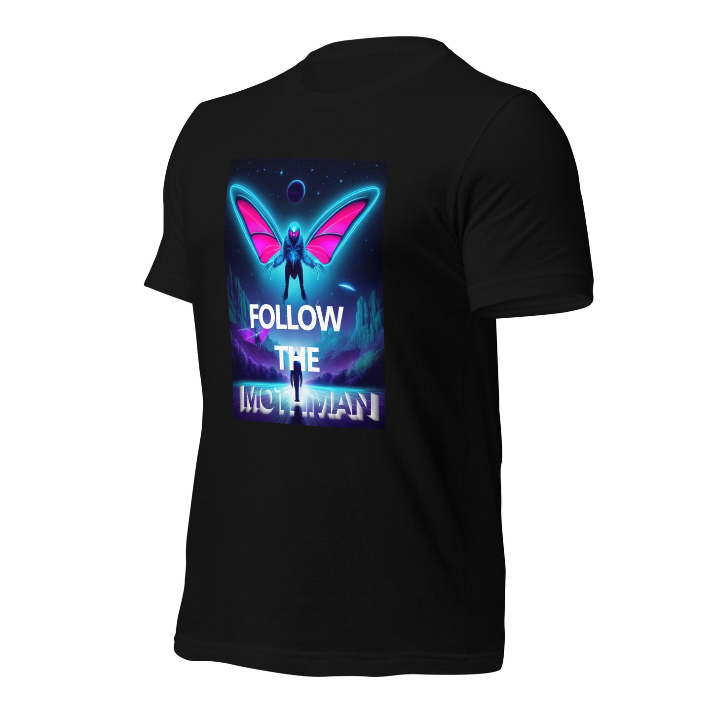 Follow The Mothman Unisex t-shirt